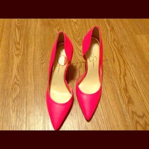 Pink Jessica Simpson Stiletto